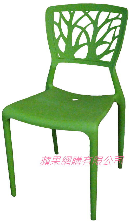 靠背塑膠椅